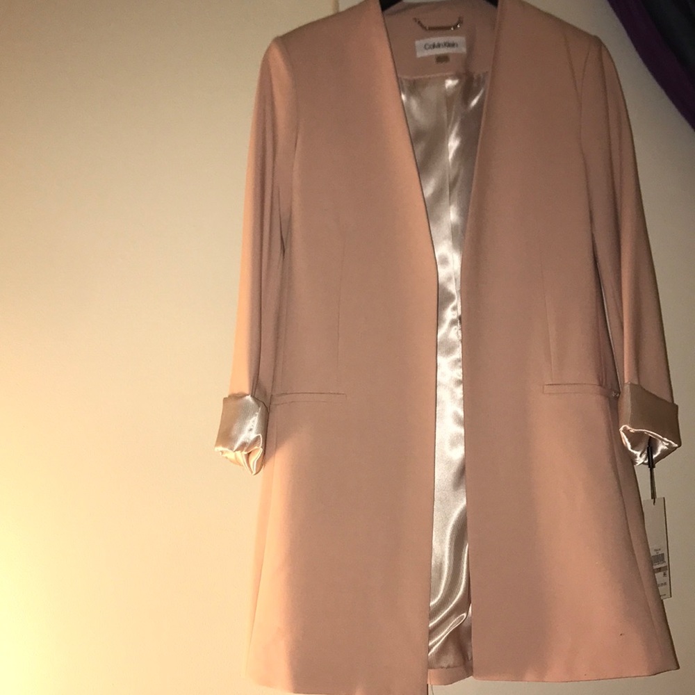 brand new with tags , ck blush blazer